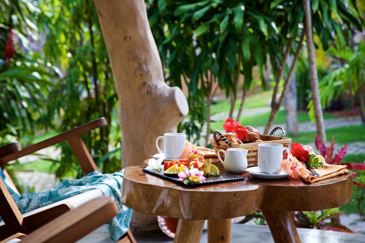 Les Lauriers Eco Hotel Anse Volbert Village  Bagian luar foto
