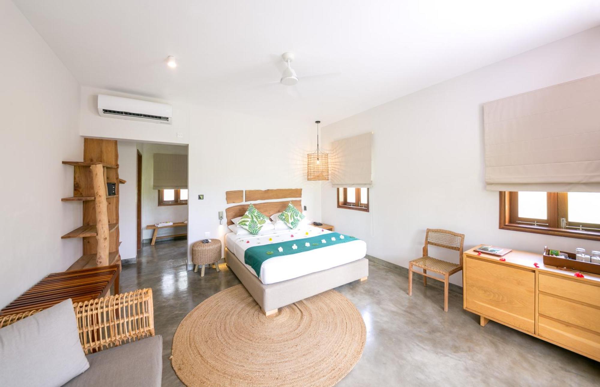 Les Lauriers Eco Hotel Anse Volbert Village  Bagian luar foto