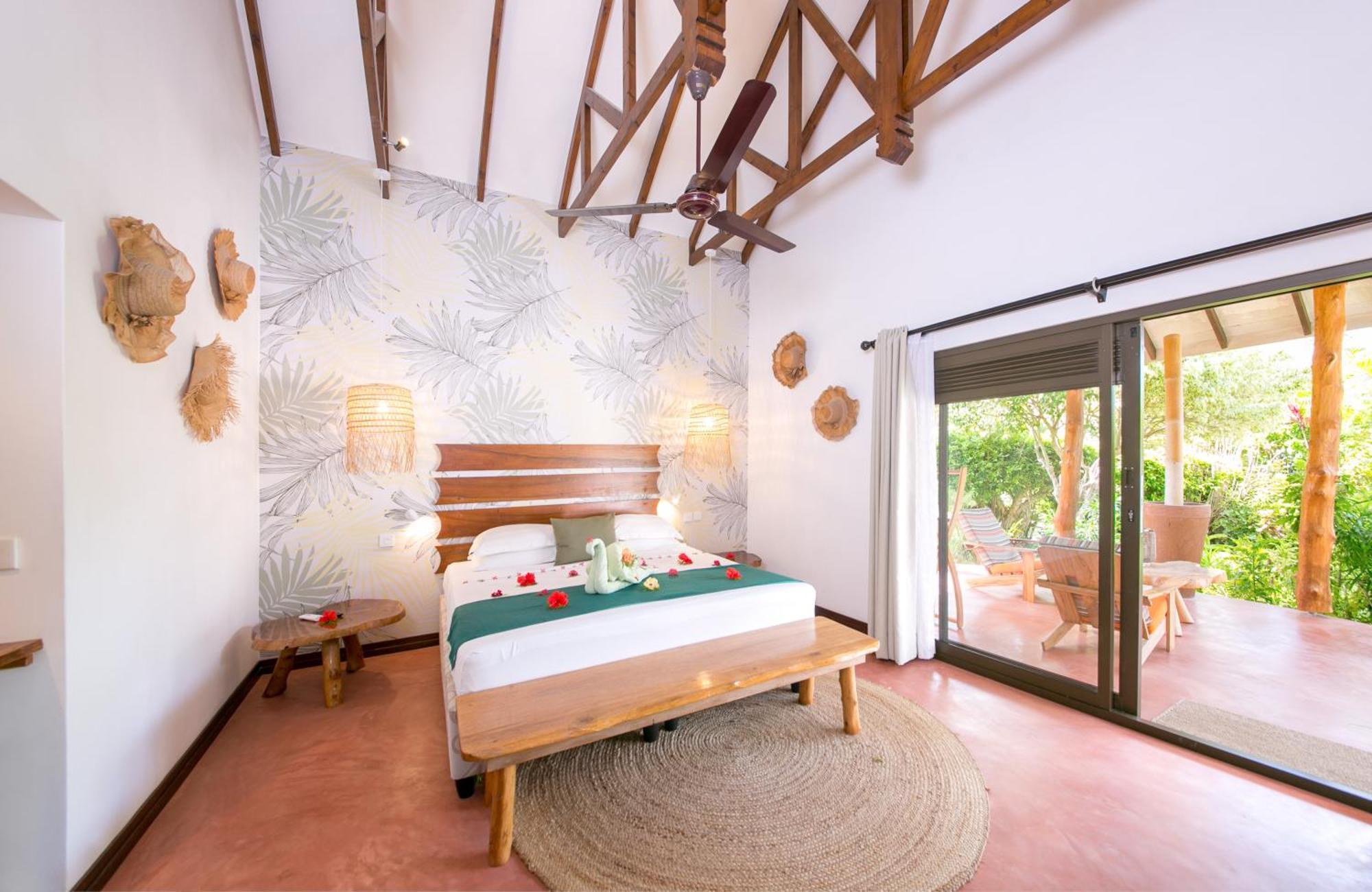 Les Lauriers Eco Hotel Anse Volbert Village  Bagian luar foto